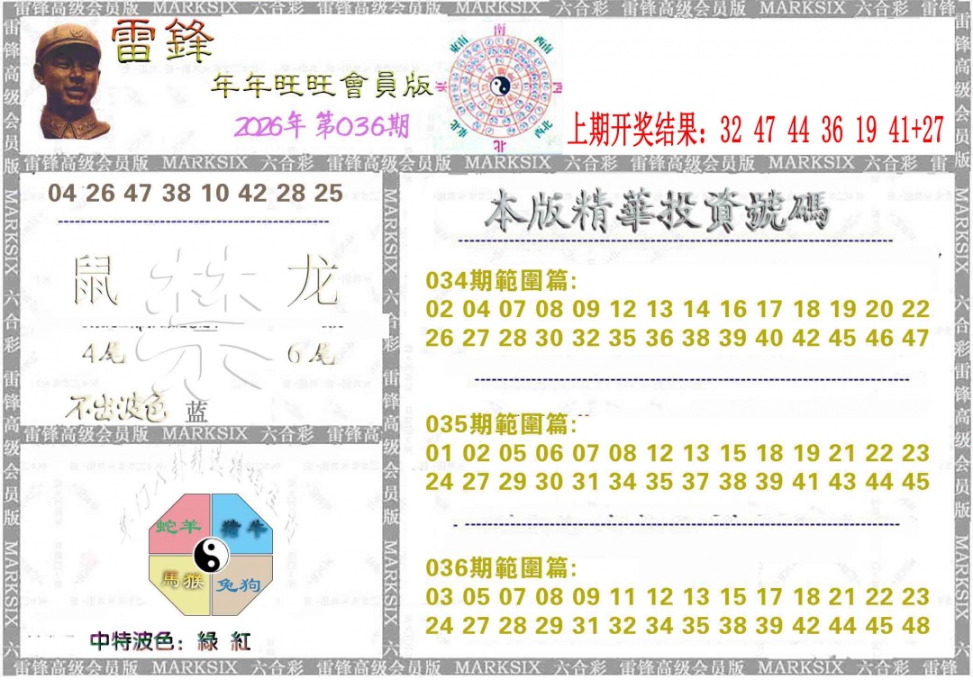 036期雷锋鼠年旺旺版[图]