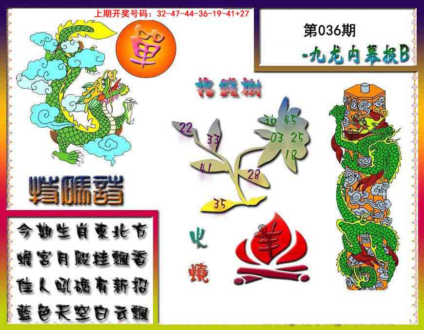 036期九龙内幕特肖图a[图]