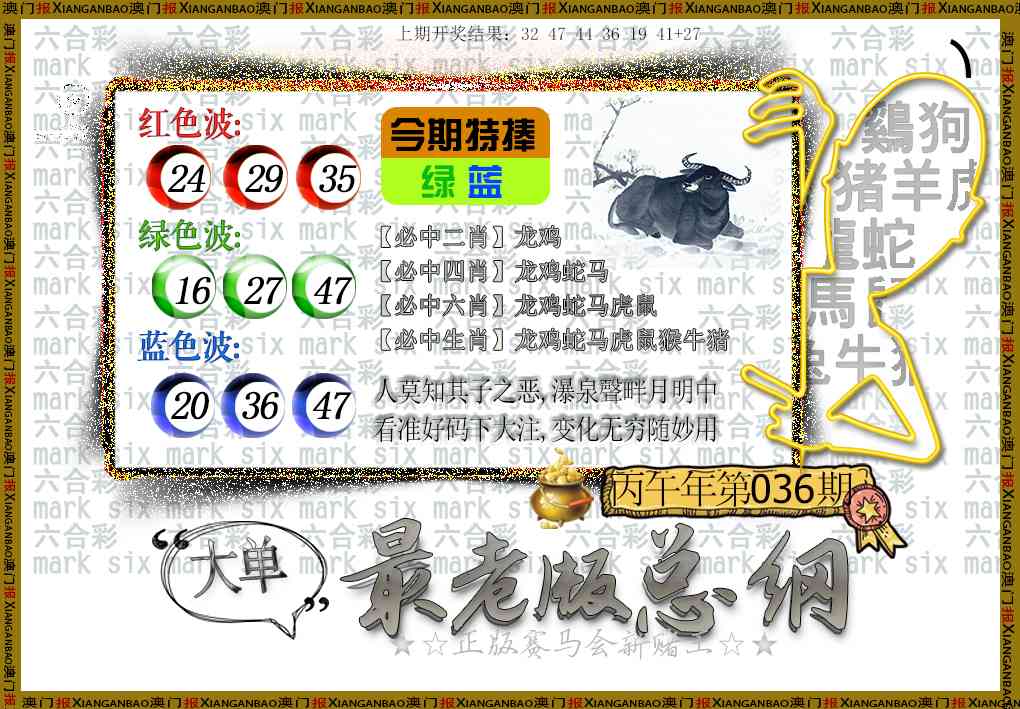 036期最老版总纲[图]