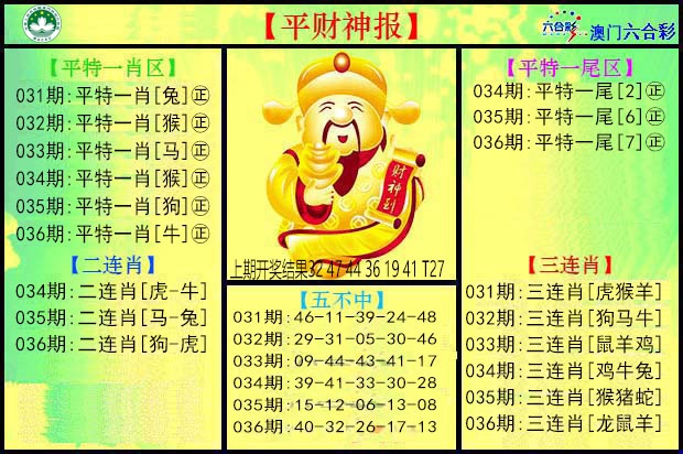 036期平财神[图]
