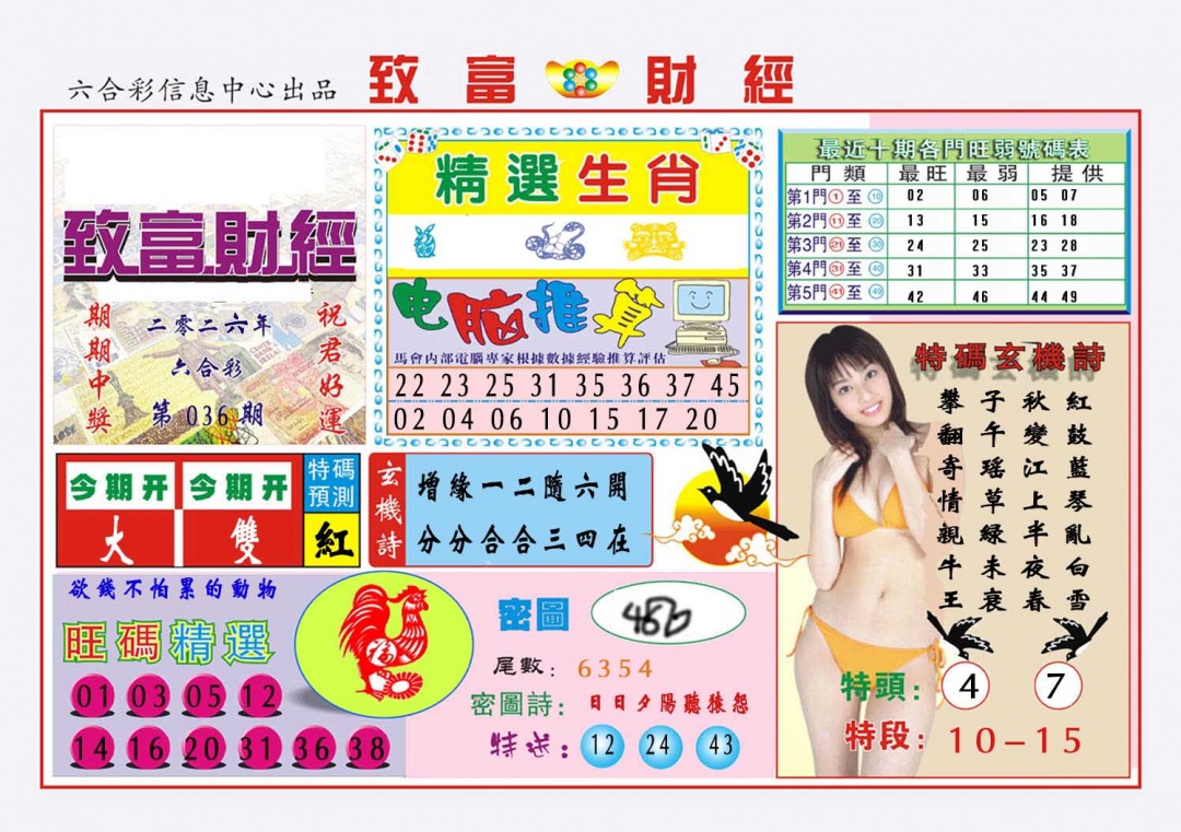 036期致富财经[图]