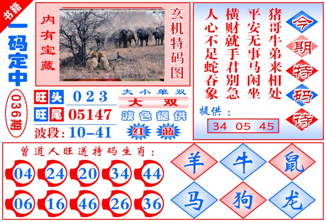 036期澳门定乾坤[图]