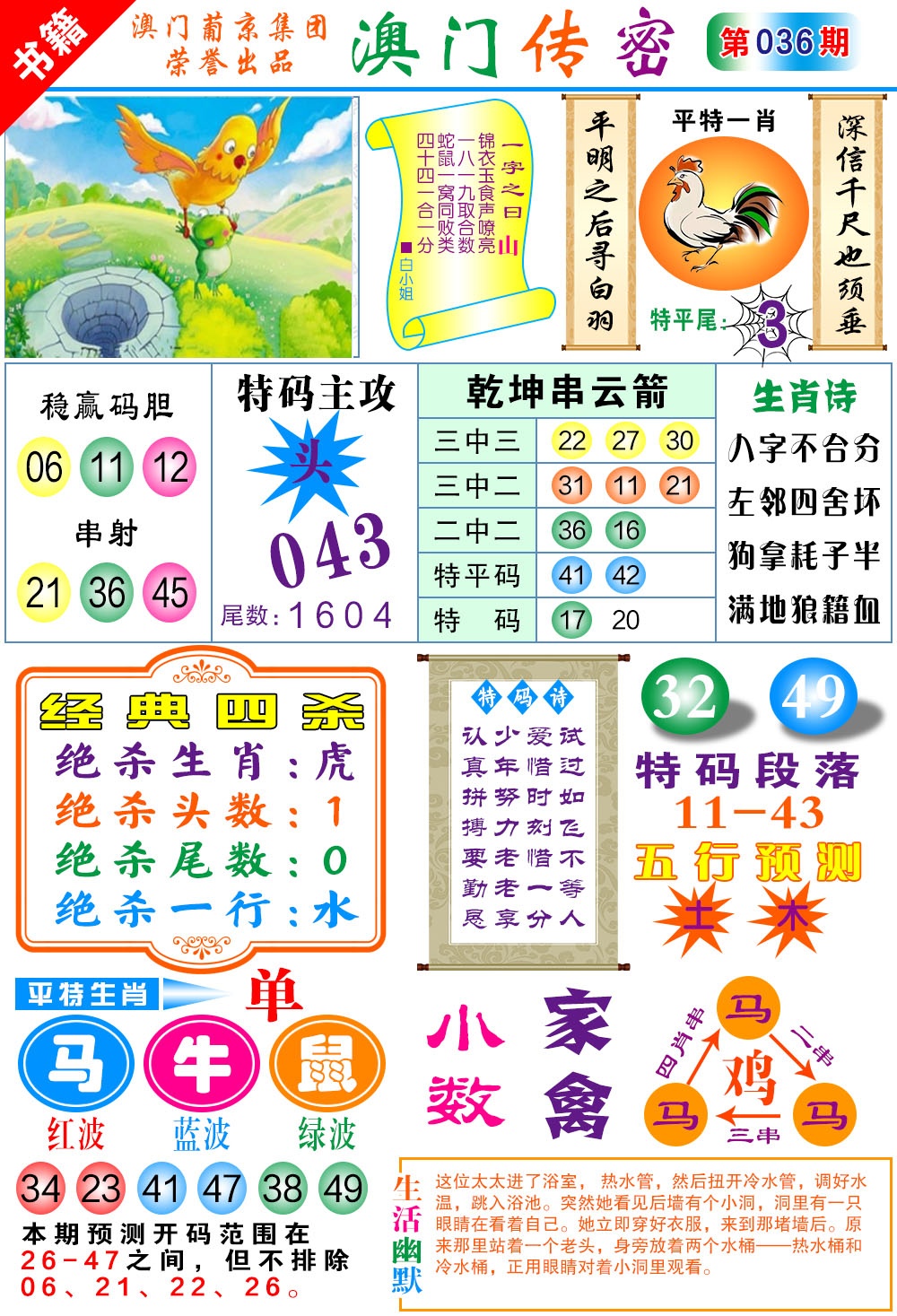 036期澳门传密一码[图]