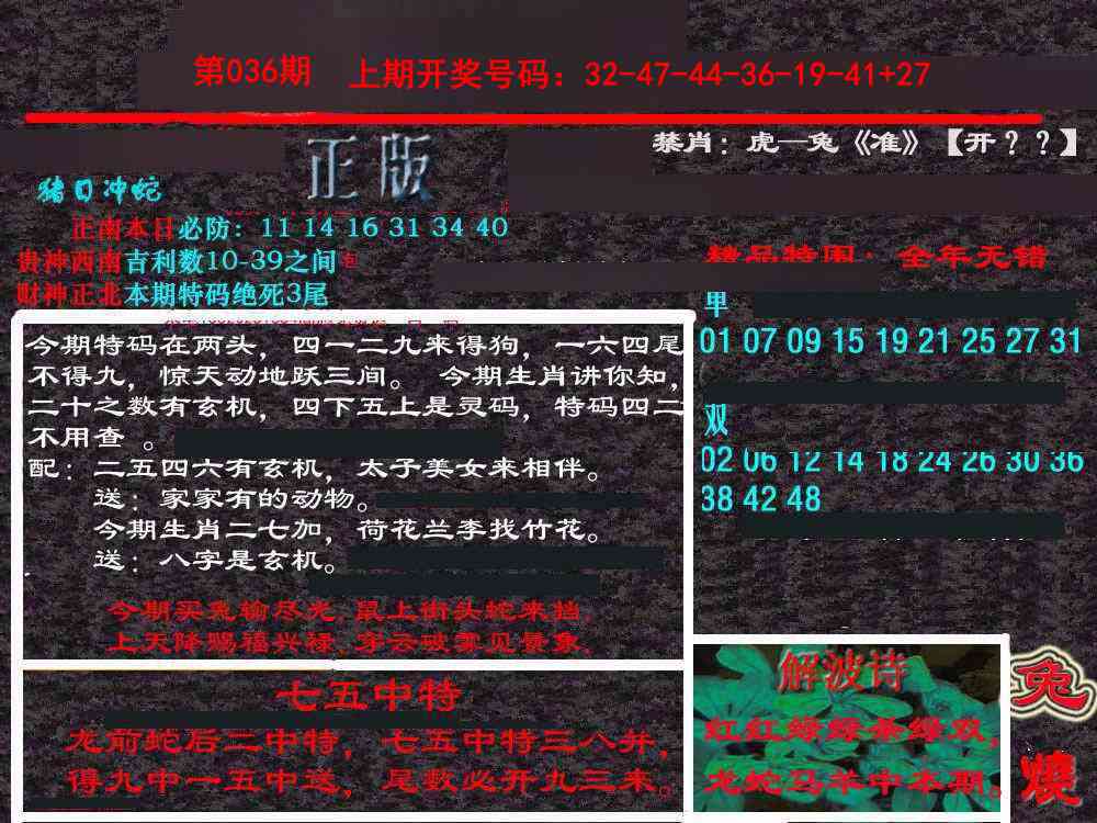 036期新港内幕[图]