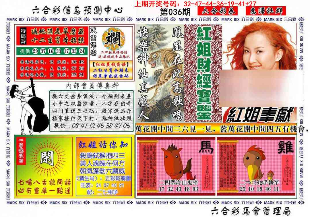 036期红姐财经宝鉴[图]