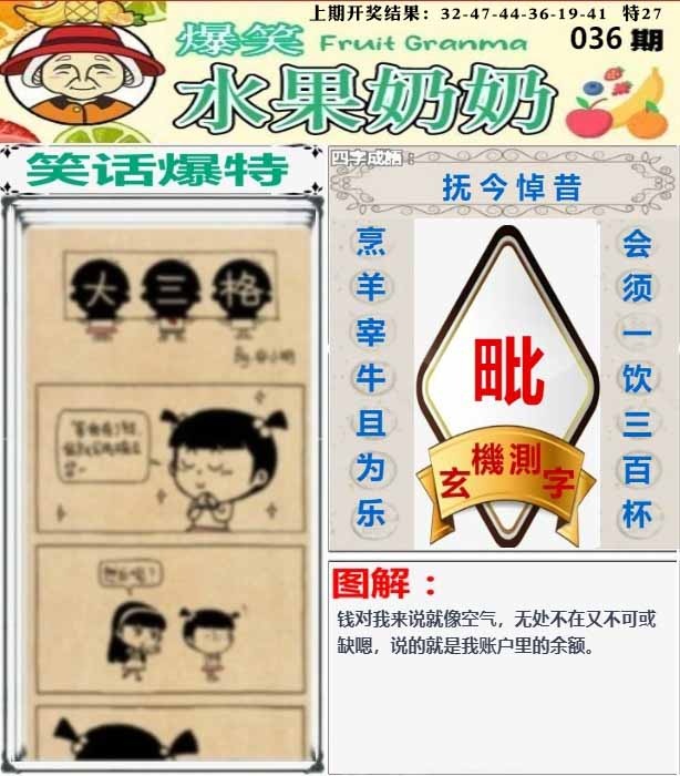 036期爆笑水果奶奶[图]